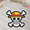 Straw Hat Pirates Shaped Rugs Custom Room