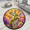 Dragon Ball Frieza Skill Round Rug Custom Anime Room Mats