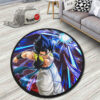 Dragon Ball Gogeta Skill Round Rug Custom Anime Room Mats