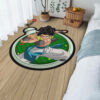 Dragon Ball Gogeta Shaped Rug Custom Anime Room Decor