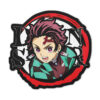 Tanjirou Kamado Shaped Rug Custom Anime Room Mats