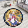 Sailor Moon Round Rug Custom Sailor Moon Anime Room Mats