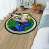 Dragon Ball Android 18 Shaped Rug Custom Anime Room Decor