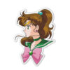 Sailor Jupiter Shaped Rug Custom Anime Sailor Moon Room Decor Mat Quality Carpet