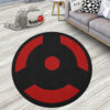 Izuna Mangekyou Round Rug Custom Anime Room Mats