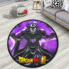 Black Frieza Round Rug Custom Super Super Heroes Anime Room Mats