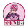 Dragon Ball Goku Black Rose Shaped Rug Custom Anime Room Mats