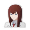 Kurisu Makise Shaped Rug Custom Anime Room Decor Mat Quality Carpet