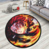 Tanjirou Kamado Round Rug Custom Anime Room Mats