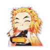 Funny Rengoku Umai! Shaped Rug Custom Anime Room Decor Mat Quality Carpet