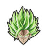 Dragon Ball Broly Shaped Rugs Custom Anime Room Mats