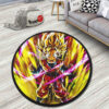 Dragon Ball Goten Skill Round Rug Custom Anime Room Mats