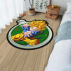 Dragon Ball Goten Shaped Rug Custom Anime Room Decor