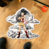 Momo Yaoyorozu Shaped Rug Custom Moon Clouds Anime Room Decor