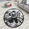 Tanjirou Kamado Manga Round Rug Custom Anime Room Mats