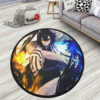 Obanai Iguro Round Rug Custom Anime Room Mats