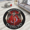 Demiurge Round Rug Custom Overlord Anime Room Mats