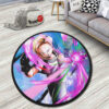 Dragon Ball Android 18 Skill Round Rug Custom Anime Room Mats