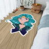 Sailor Neptune Shaped Rug Custom Sailor Moon Anime Room Decor