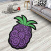 Bara Bara Shaped Rug Custom Devil Fruit Anime Room Decor