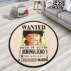 Roronoa Zoro Round Rug Custom Anime Room Mats