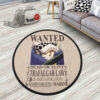 Trafalgar Law Round Rug Custom Anime Room Mats