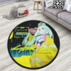 Cyberpunk Edgerunners Rebecca Round Rug Anime Room Mats