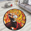 Kyojuro Rengoku Round Rug Anime Room Mats