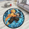 Zenitsu Agatsuma Round Rug Anime Room Mats