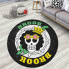 Character Symbol Brook Round Rug Anime Room Mats