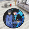 Blue Lock Yoichi Isagi 11 Round Rug Anime Room Mats