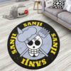 Character Symbol Sanji Round Rug Anime Room Mats