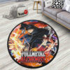 Fullmetal Alchemist Roy Mustang Round Rug Anime Room Mats