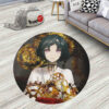 Ruka Urushibara Round Rug Custom Circle Carpet