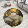 Itaru Hashida Round Rug Custom Circle Carpet