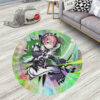 ReZero Ram Round Rug Custom Circle Carpet