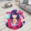 Oshi no Ko Ai Hoshino Round Rug Custom Circle Carpet