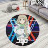 Darling In The Franxx Kokoro Code556 Round Rug Custom Circle Carpet