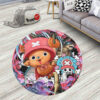 One Piece Manga Tony Tony Chopper Round Rug Custom Circle Carpet