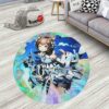 ReZero Felix Argyle Round Rug Custom Circle Carpet