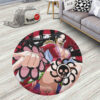 One Piece Manga Boa Hancock Round Rug Custom Circle Carpet