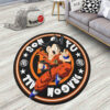 Dragon Ball Goku Kid Round Rug Custom Circle Carpet