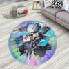 ReZero Rem Round Rug Custom Circle Carpet