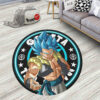 Dragon Ball Gogeta Round Rug Custom Circle Carpet