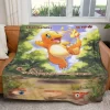 Painted Charmander Custom 1-Side Printed Thicken Soft