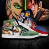 Zoro vs Luffy J1 Sneakers Custom Anime Shoes