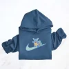 Cartoon pattern casual hoodie