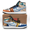 Goku and Vegeta JD1s Sneakers Dragon Ball Custom Anime Shoes