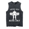 Never Skip Bite Day Baki Tank Top, Anime Tank Top