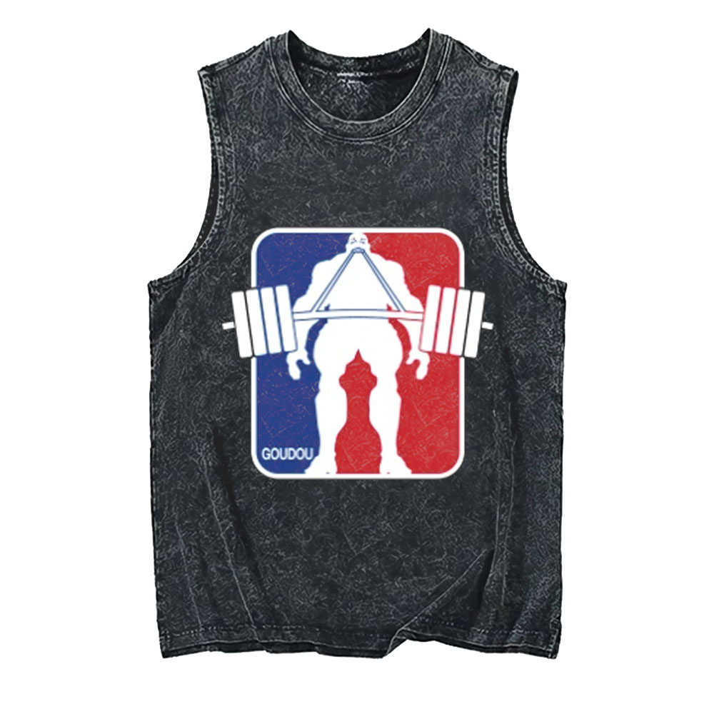 National Goudou Association Baki Tank Top, Anime Tank Top